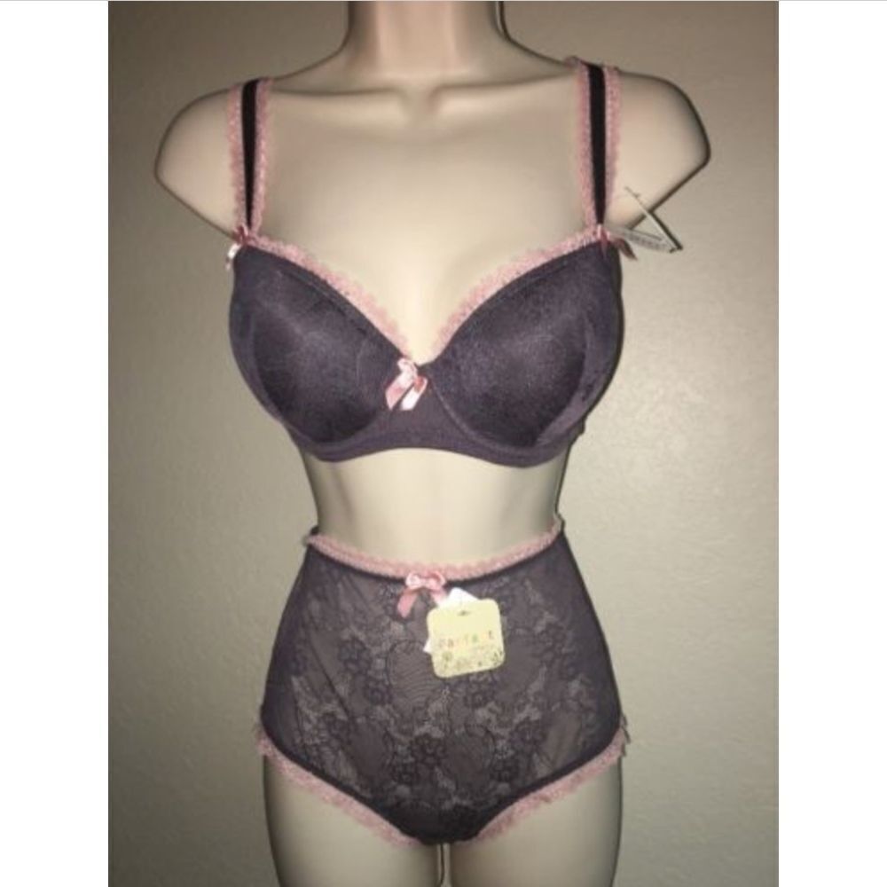Parfait by Affinitas Bra Panty Set Madeline NWT